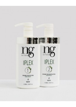 Organix Plex Cabelos Loiros e Coloridos Protegidos Kit 2x500 - NG de France Beautecombeleza.com