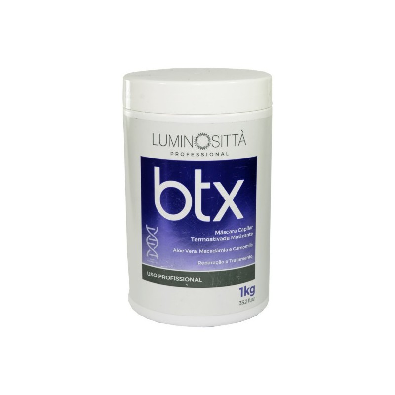 Botox Capilar Platinum Matizador 1Kg - Luminositta Beautecombeleza.com