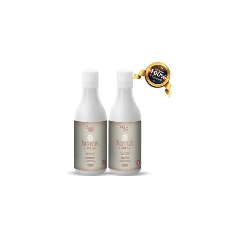 Selafix Doux Clair Botox De Argan Sem Formol 2x300ml - Doux Clair Beautecombeleza.com Selafix Doux Clair Botox De Argan Sem Formol 2x300ml - Doux Clair Beautecombeleza.com