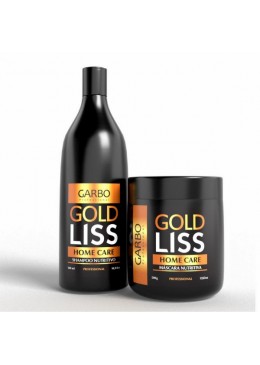 Manutenção do Liso Gold Liss Home Care Kit 2x500 - Garbo Beautecombeleza.com