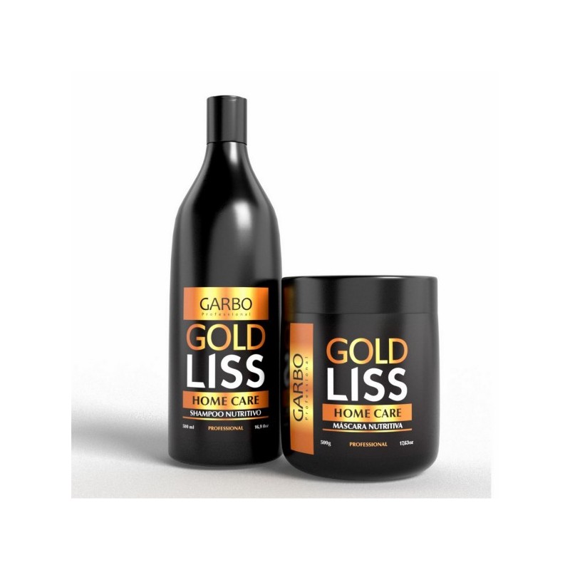 Manutenção do Liso Gold Liss Home Care Kit 2x500 - Garbo Beautecombeleza.com Manutenção do Liso Gold Liss Home Care Kit 2x500 - Garbo Beautecombeleza.com
