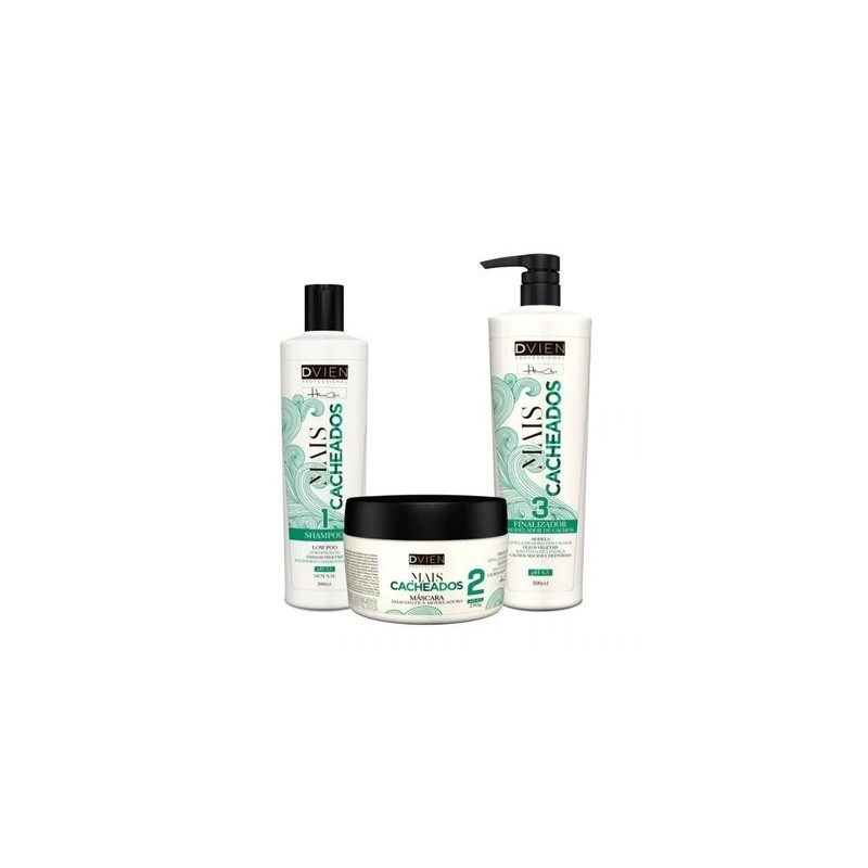 Mais Cacheados Boucles Fortifiant Home Care 3 Itens - D'vien Cosmetics Beautecombeleza.com Mais Cacheados Boucles Fortifiant Home Care 3 Itens - D'vien Cosmetics Beautecombeleza.com