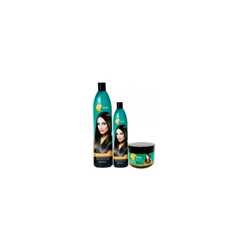 Escova Organica Pop Lis Brilho Intenso Alinhamento Dos Fios  Kit 3 Itens - Unika Beauty 3D Beautecombeleza.com