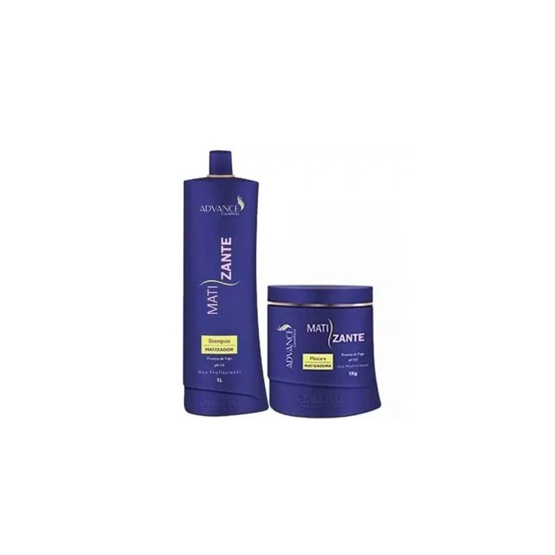 Blond Tinting Maintenance Moisturizing Treatment Kit 2x1 - Gold Hair Advance  Beautecombeleza.com