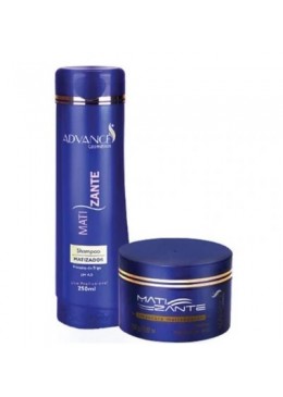 Blond Tinting Maintenance Moisturizing Treatment Kit 2x250 - Gold Hair Advance Beautecombeleza.com