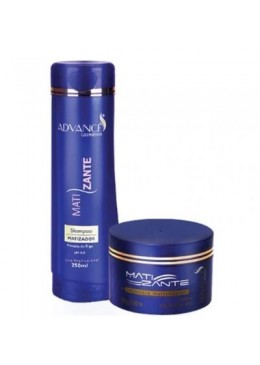 Matizante Profissional Kit 2x250 - Gold Hair Advance Beautecombeleza.com