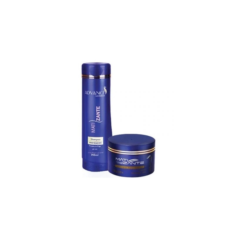 Blond Tinting Maintenance Moisturizing Treatment Kit 2x250 - Gold Hair Advance Beautecombeleza.com