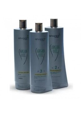 Argan Oil Linha Profissional Kit 3x1L - Gold Hair Advance Beautecombeleza.com