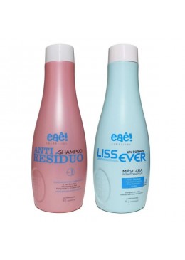 Lissever Escova Progressiva Sem Formol Kit 2x1000ml - Eaê Cosmetics Beautecombeleza.com