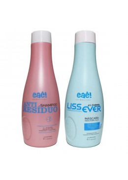 LissEver Semi Definitive Volume Reducer Plus Treatment Kit 2x1L - Eaê Cosmetics Beautecombeleza.com