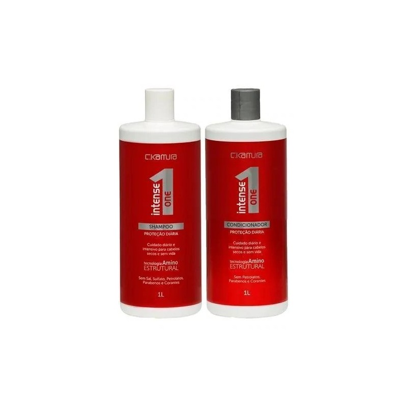Intense One Profissional - Kit (Shamp. e Cond. 2x1L) C.Kamura
Beautecombeleza.com Intense One Profissional - Kit (Shamp. e Cond. 2x1L) C.Kamura
Beautecombeleza.com