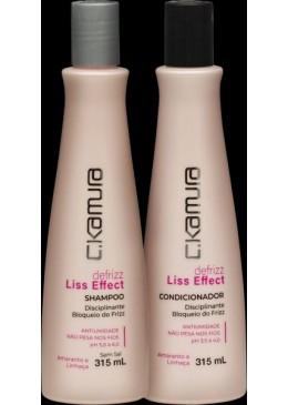 Defrizz Liss Effect Dou Kit 2X350ml - C.Kamura  Beautecombeleza.com