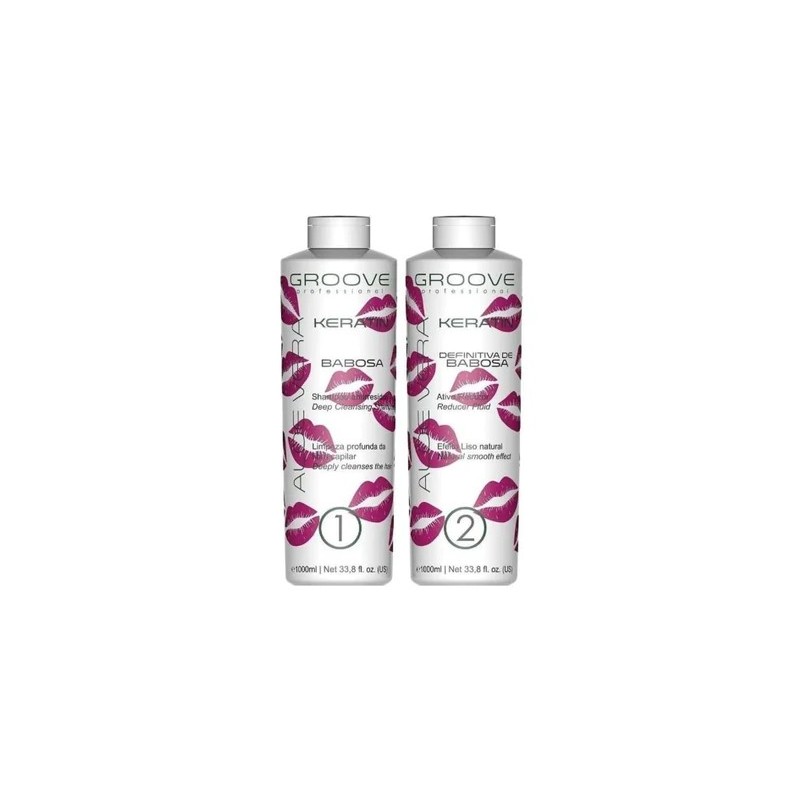 Babosa Aloe Vera Keratin Lissage Brésilien Kit 2x1L - Groove Beautecombeleza.com Babosa Aloe Vera Keratin Lissage Brésilien Kit 2x1L - Groove Beautecombeleza.com
