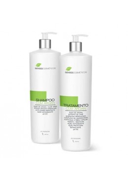 Argan Progressive Brush Smoothing Antioxidant Hair Treatment Kit 2x1L - Senses Beautecombeleza.com