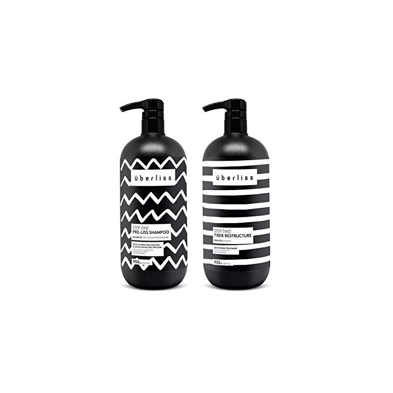 Uberliss Escova Progressiva Sem Formol Kit 2x950ml - Avlon Beautecombeleza.com