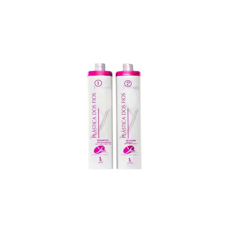 Plástica Dos Fios Original Selagem Profissional Kit 2x1L - Yllen Beautecombeleza.com Plástica Dos Fios Original Selagem Profissional Kit 2x1L - Yllen Beautecombeleza.com