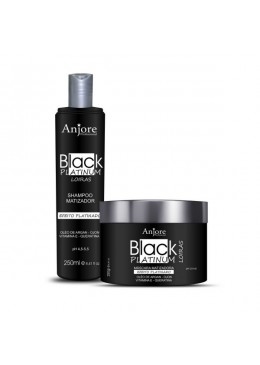 Black Platinum Cheveux Blonds 2 Produits - Anjore Beautecombeleza.com