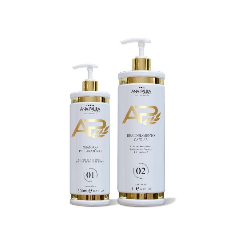 Liso Lambido Hair Straightener Realignment Kit 2 Itens - Ana Paula Carvalho Beautecombeleza.com Liso Lambido Hair Straightener Realignment Kit 2 Itens - Ana Paula Carvalho Beautecombeleza.com