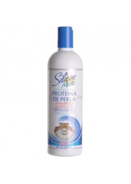 Dry Weak Hair Pearl Protein Extract Fortifying Shampoo 473ml - Silicon Mix Beautecombeleza.com