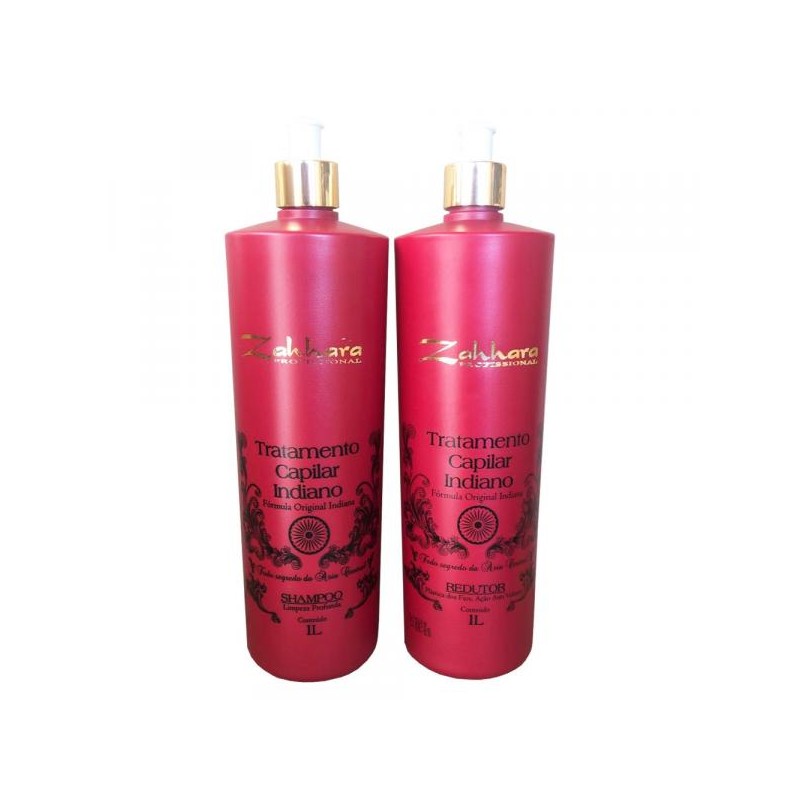 Lissage Indiana Kit 2x1L - Zahhara Cosmeticos Beautecombeleza.com Lissage Indiana Kit 2x1L - Zahhara Cosmeticos Beautecombeleza.com