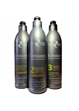 Amino Acids Replenisher Revitalizing Restructuring Hair Kit 3x500ml - Mairibel Beautecombeleza.com