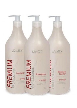 Reconstruction Premium Pró Trigo Kit 3x1L - Dwell'x 
Beautecombeleza.com