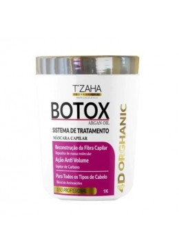 Argan Oil Btox Volume Reducer 4D Orghanic Reconstruction Mask 1Kg - T'Zaha Beautecombeleza.com