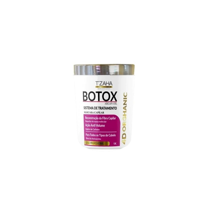 Botox Orghanic 100% Liso Reconstrução 1Kg - T'Zaha Beautecombeleza.com