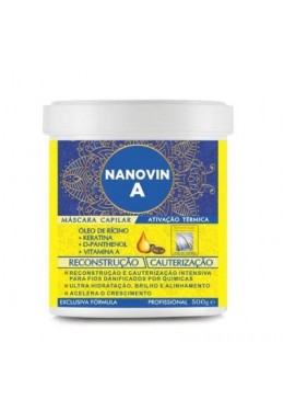 Nanovin Reconstruction Cauterization Thermal Activation Mask 500g - Nanovin A Beautecombeleza.com