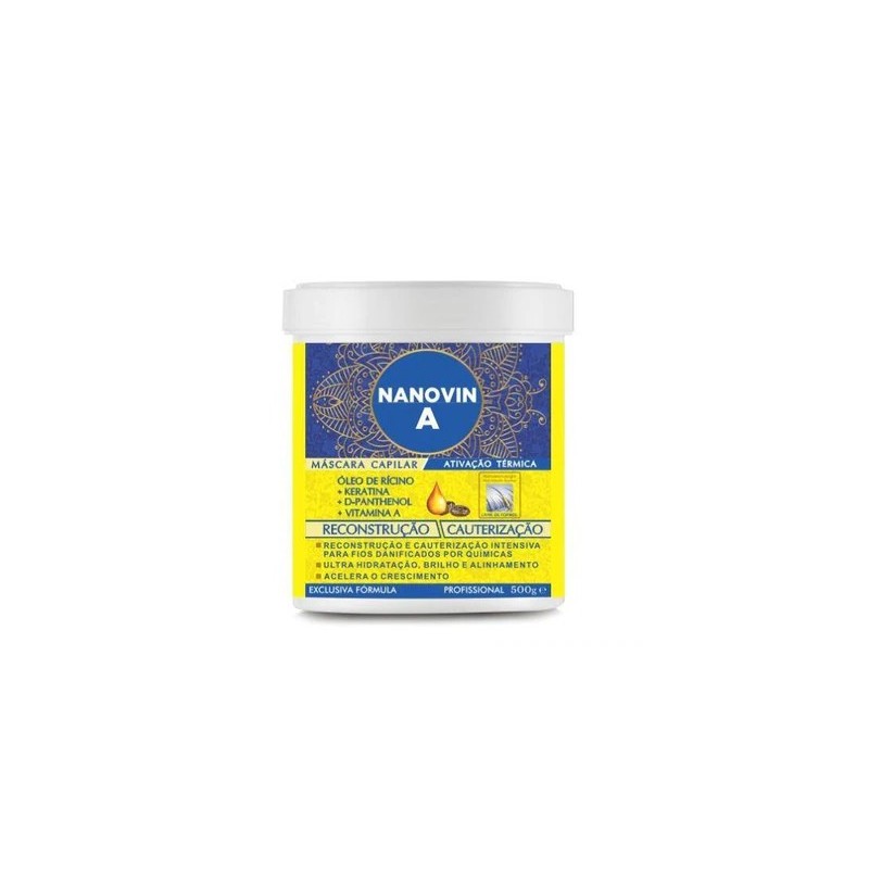 Nanovin Reconstruction Cauterization Thermal Activation Mask 500g - Nanovin A Beautecombeleza.com