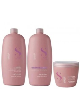 Semi Di Lino Moisture Nutritive Dry Hair Treatment Kit 3 Itens - Alfaparf Milano Beautecombeleza.com