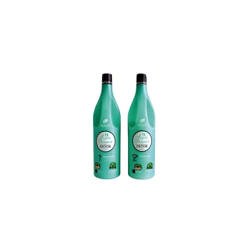 Professional Reconstruction White Clay Therapy Hydration Detok's 2x1L - Adlux Beautecombeleza.com Professional Reconstruction White Clay Therapy Hydration Detok's 2x1L - Adlux Beautecombeleza.com