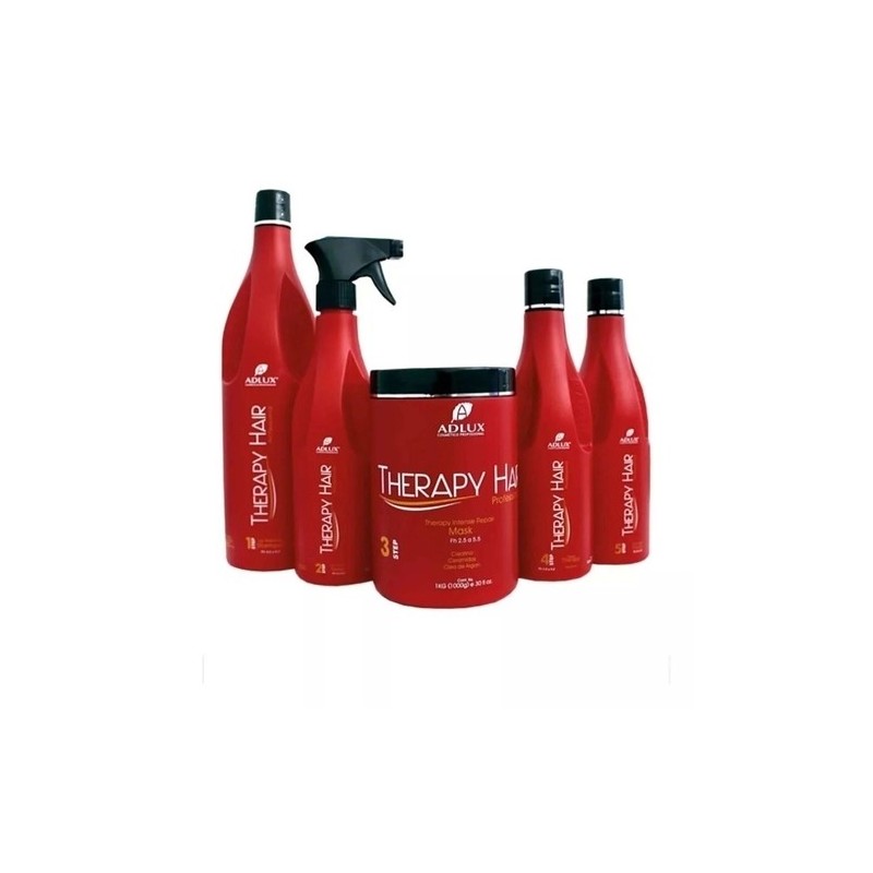 Therapy Hair Profissional Kit 5 Passos – Adlux Beautecombeleza.com Therapy Hair Profissional Kit 5 Passos – Adlux Beautecombeleza.com
