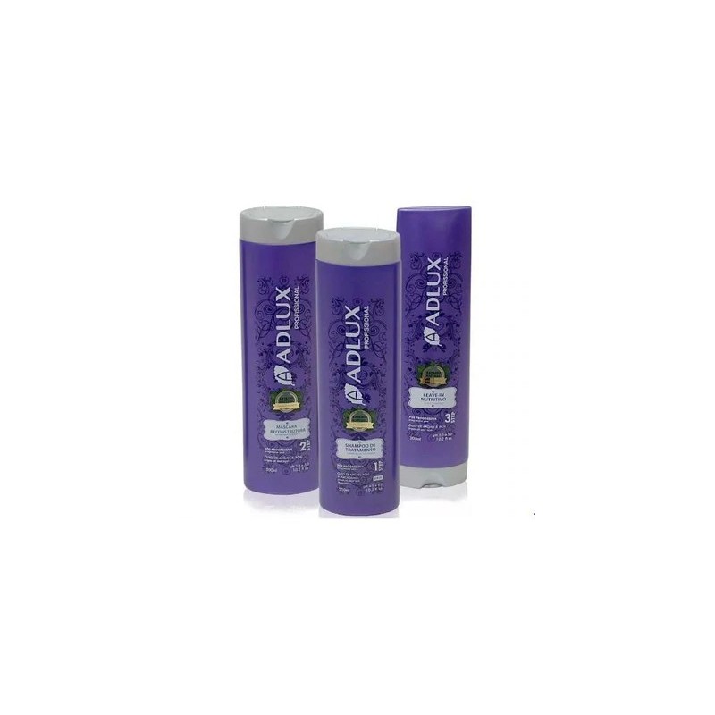 Orgânica Reconstructeur Post- Lissage 3x300ml - Adlux Beautecombeleza.com Orgânica Reconstructeur Post- Lissage 3x300ml - Adlux Beautecombeleza.com