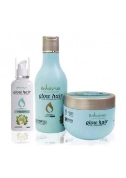 Glow Hair Home Care 3 Prod. - Adlux Beautecombeleza.com