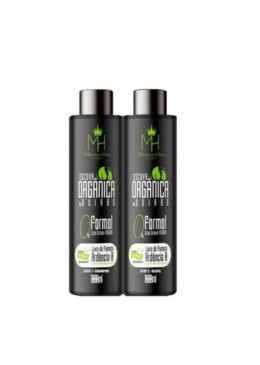 Escova Orgânica de Quiabo 0% Formol 2x1L - Maranata Hair Beautecombeleza.com