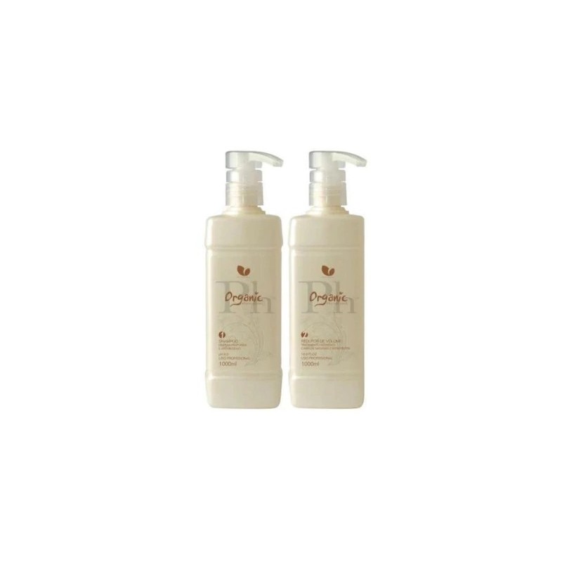 pH Organic Tanino Progressive Brush Tannin Smoothing Kit 2x1L - Manga Rosa Beautecombeleza.com