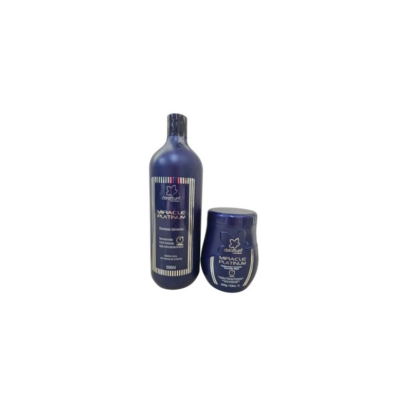 Miracle Platinum Hair Color Maintenance Restore Treatment Kit 2 Itens - Clorofitum Beautecombeleza.com Miracle Platinum Hair Color Maintenance Restore Treatment Kit 2 Itens - Clorofitum Beautecombeleza.com