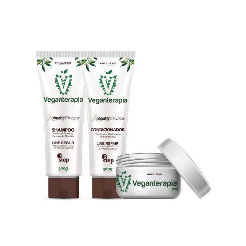 Progressiva Orgânica Veganterapia Home Care 3x300 - Prolisse Beautecombeleza.com Progressiva Orgânica Veganterapia Home Care 3x300 - Prolisse Beautecombeleza.com