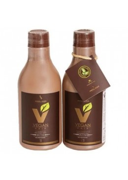 Lissage Vegan Hair Organic Macadamia et Biotine  Kit 2x300 - Prolissel Beautecombeleza.com