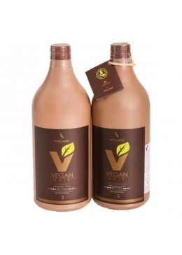 Progressiva Vegan Hair Orgânica Com Biotina e Macadâmia Kit 2x1L - Prolisse Beautecombeleza.com