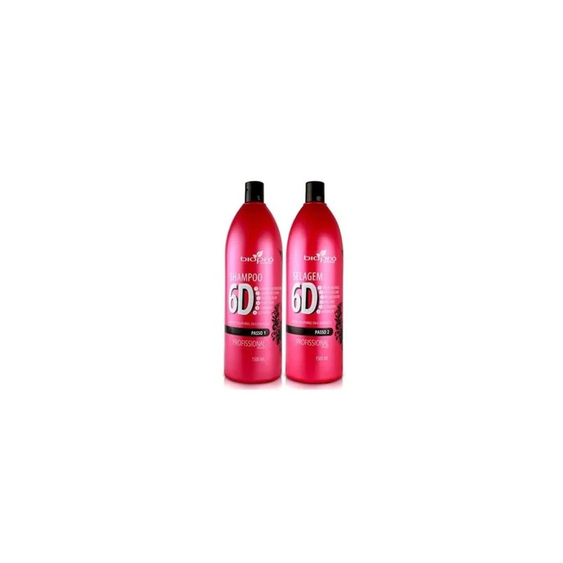 6D Sealing Straightening Multifunctional Smooth Treatment Kit 2x1L - BioPro Beautecombeleza.com 6D Sealing Straightening Multifunctional Smooth Treatment Kit 2x1L - BioPro Beautecombeleza.com
