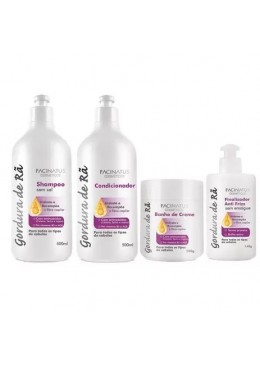Gordura de Rã Hydratation et Recomposition Kit 4 - Facinatus Beautecombeleza.com