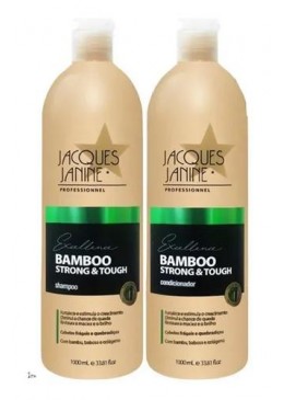 Jacques Janine Kit Bamboo Strong & Touch Sh + Cond 1000ml - Jacques Janine Beautecombeleza.com