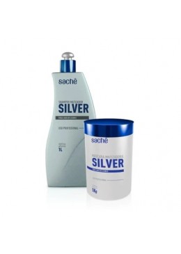 Silver Blond Hair Platinum Tinting Color Maintenance Treatment Kit 2x1 - Sachê Beautecombeleza.com