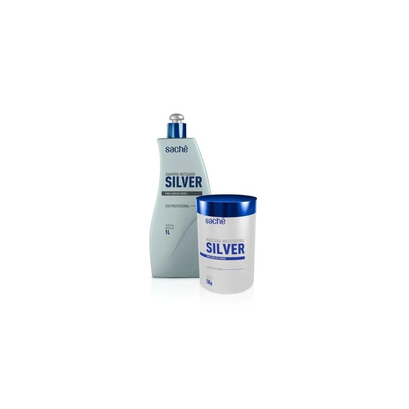 Silver Blond Hair Platinum Tinting Color Maintenance Treatment Kit 2x1 - Sachê Beautecombeleza.com Silver Blond Hair Platinum Tinting Color Maintenance Treatment Kit 2x1 - Sachê Beautecombeleza.com