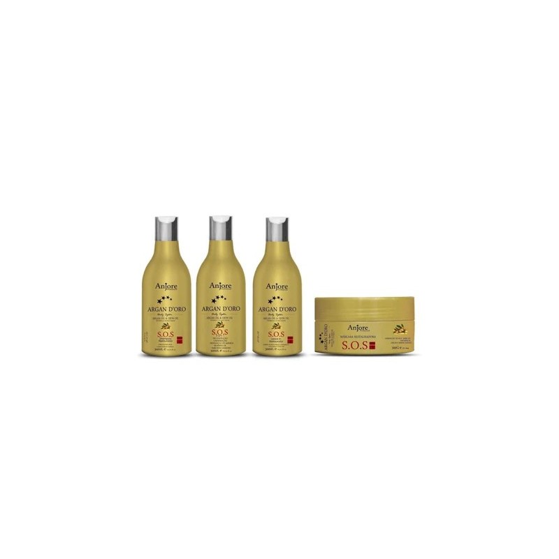 SOS D'oro Reconstrutor e Cauterização Kit 4 Produtos - Anjore Beautecombeleza.com SOS D'oro Reconstrutor e Cauterização Kit 4 Produtos - Anjore Beautecombeleza.com