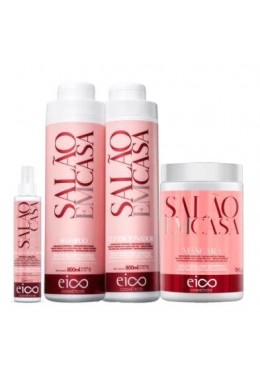 Eico Salão Em Casa Kit 4 Produtos - Eico Beautecombeleza.com