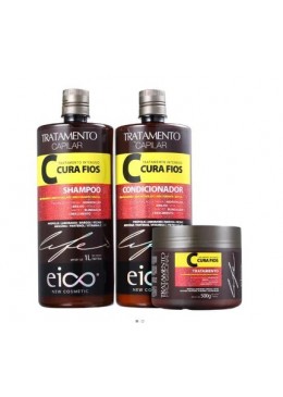 Cura Fios Hydratent Capillaire  Kit 3 Prod. - Eico Beautecombeleza.com