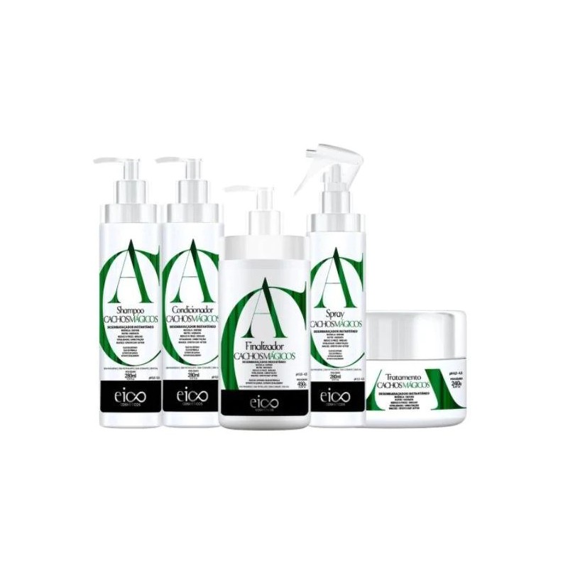 Magic Curls Cartamo Primula Blueberry Quinoa Curly Treatment Kit 5 Prod. - Eico Beautecombeleza.com